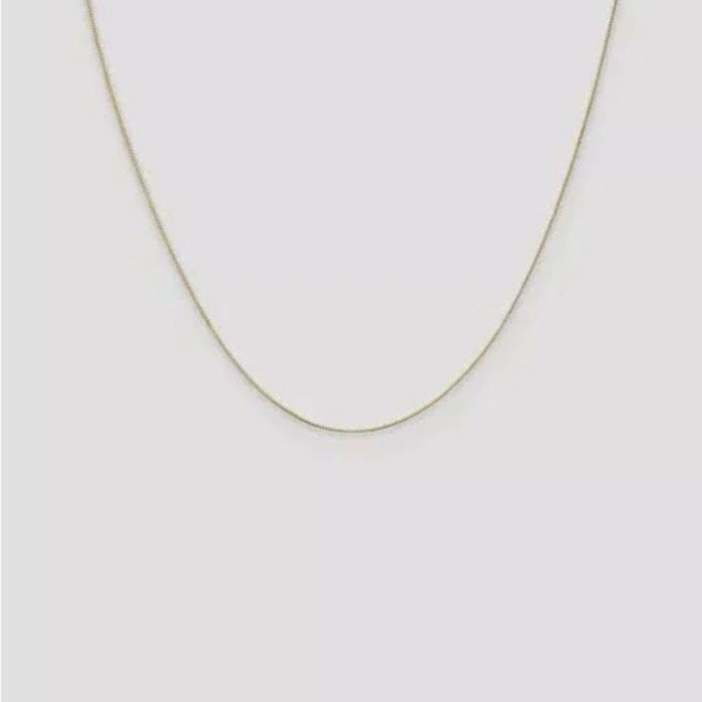 20” 10K Yellow Gold Boxed Necklace with Lobster Clasp 0.55mm.